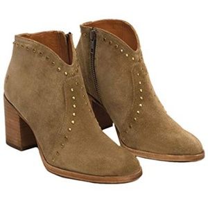 New Frye Nora studded zip boots